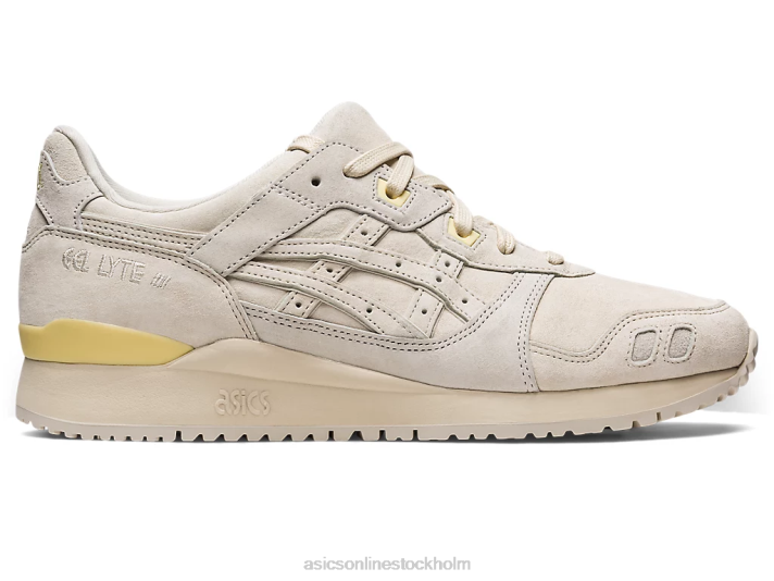 Asics gel-lyte iii och ansluta män D6D01012 vanilj/rökgrå