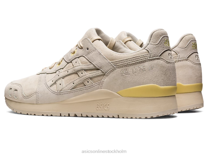 Asics gel-lyte iii och ansluta män D6D01012 vanilj/rökgrå