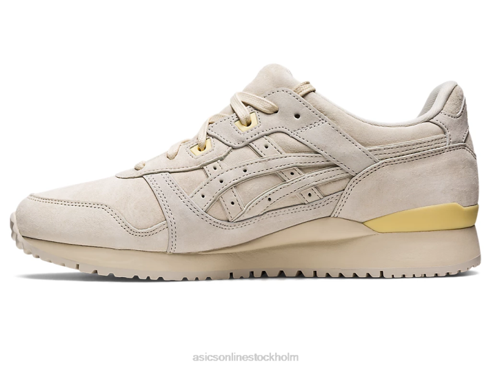 Asics gel-lyte iii och ansluta män D6D01012 vanilj/rökgrå