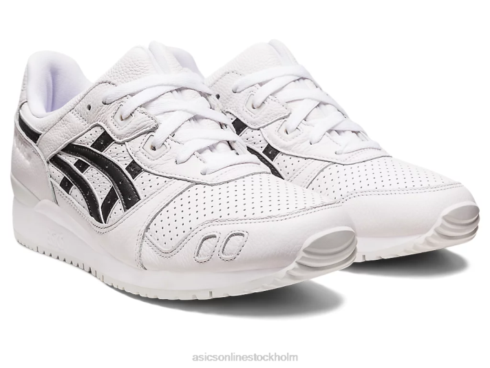 Asics gel-lyte iii og män D6D01013 vit svart
