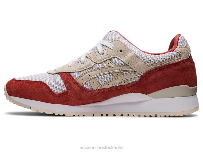 Asics gel-lyte iii og män D6D01124 vit/rökgrå