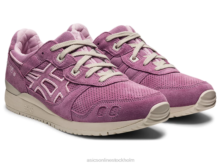 Asics gel-lyte iii og män D6D01296 rosenkvarts/rökgrå