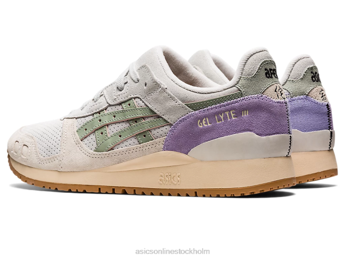 Asics gel-lyte iii og män D6D01301 polar nyans/sjögräs