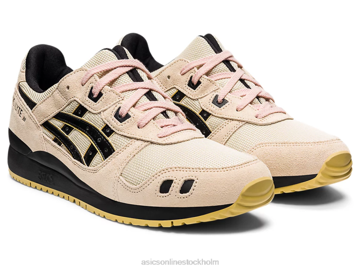 Asics gel-lyte iii og män D6D01302 vanilj/svart