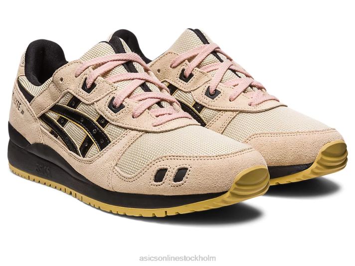 Asics gel-lyte iii og män D6D01302 vanilj/svart