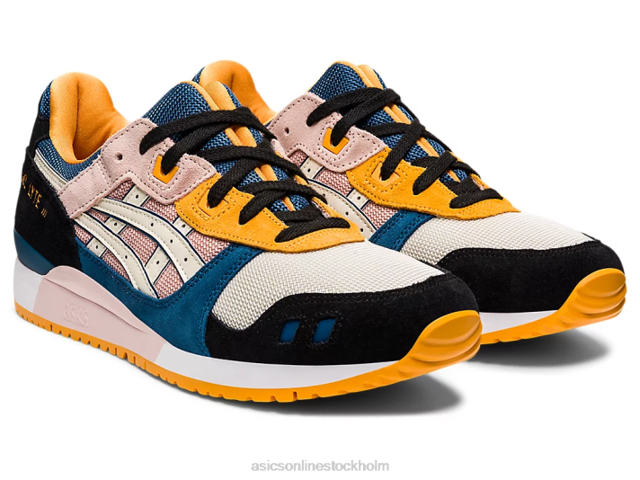 Asics gel-lyte iii og män D6D01303 ingefära persika/björk