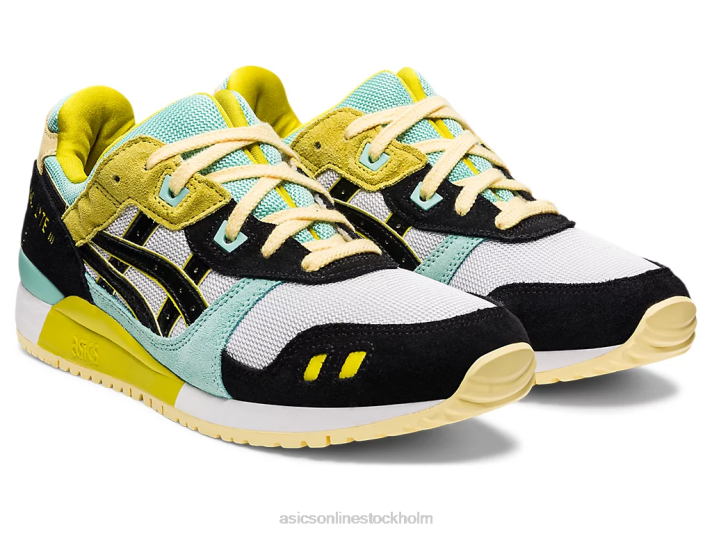 Asics gel-lyte iii og män D6D01304 vit svart
