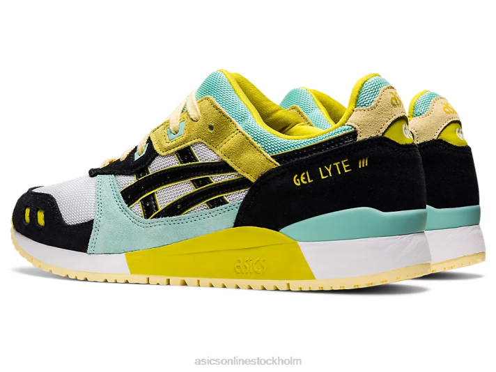 Asics gel-lyte iii og män D6D01304 vit svart