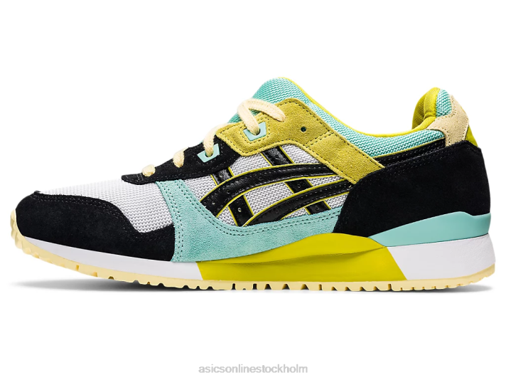 Asics gel-lyte iii og män D6D01304 vit svart