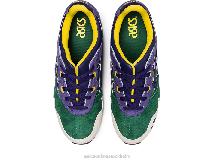 Asics gel-lyte iii og män D6D01330 jägargrön/lila matt
