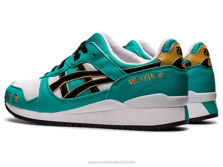Asics gel-lyte iii og män D6D01616 baltisk juvel/svart