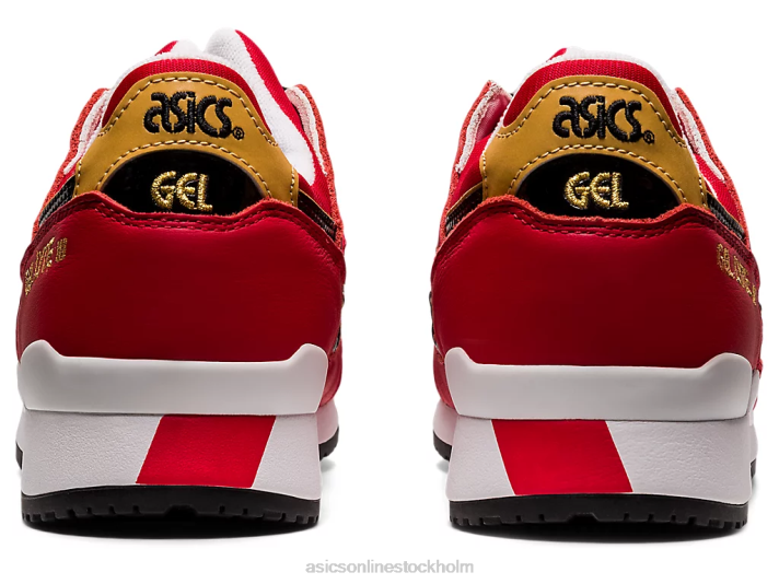 Asics gel-lyte iii og män D6D01656 klassisk röd/svart