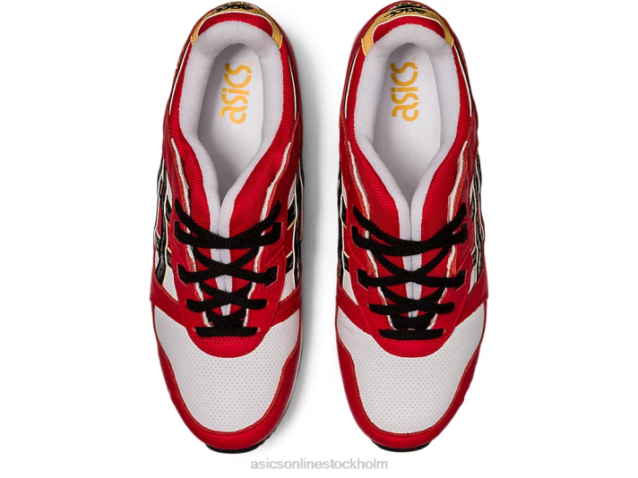 Asics gel-lyte iii og män D6D01656 klassisk röd/svart