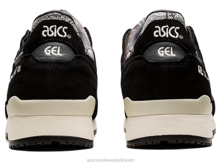 Asics gel-lyte iii og män D6D01713 svart/kräm
