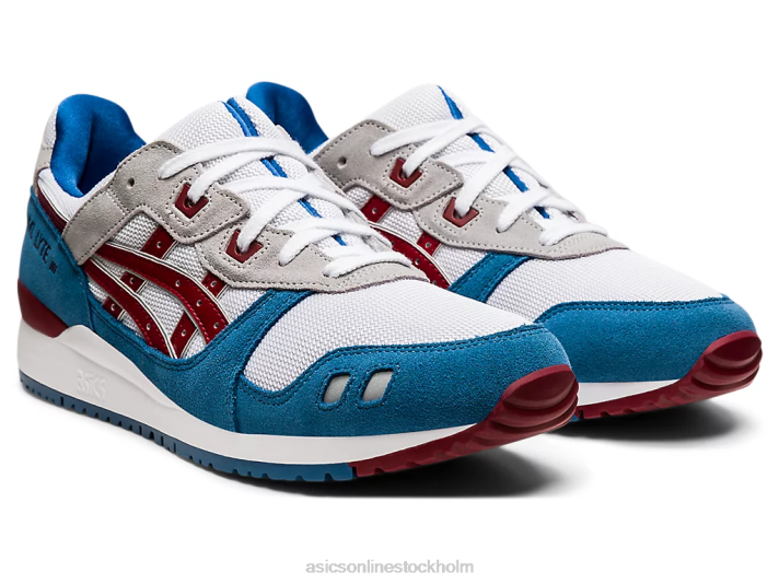 Asics gel-lyte iii og män D6D01819 azur/betjuice