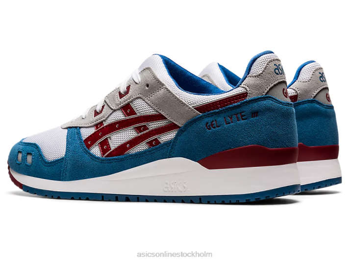 Asics gel-lyte iii og män D6D01819 azur/betjuice