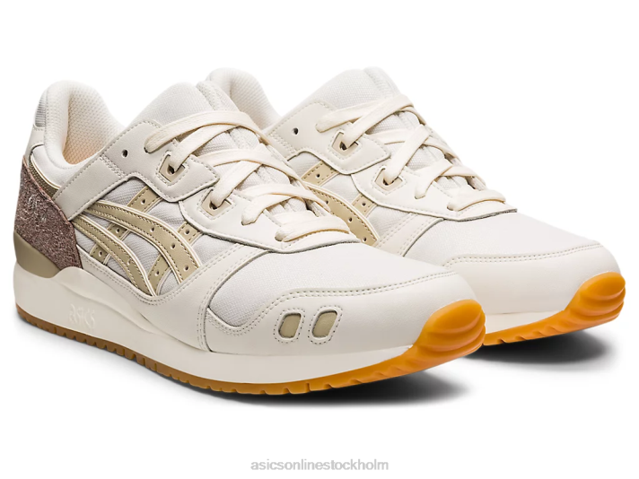 Asics gel-lyte iii og män D6D01881 grädde/spackel