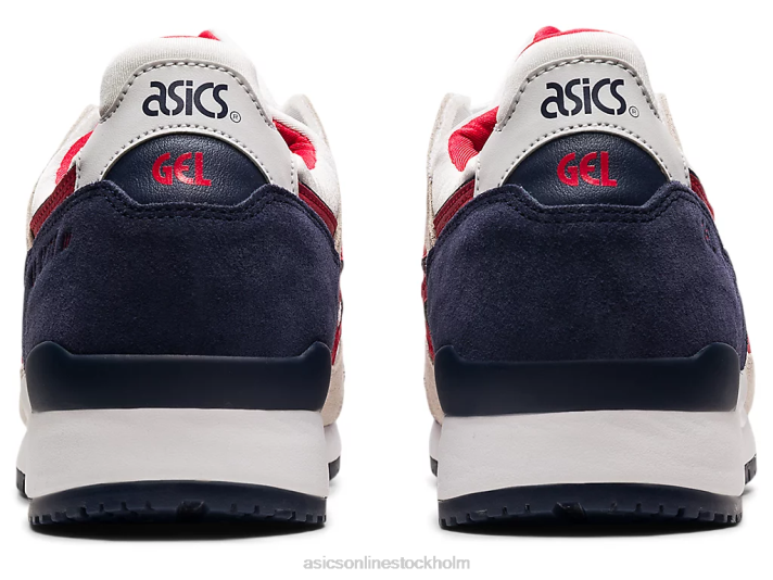 Asics gel-lyte iii og män D6D01903 vit/klassisk röd