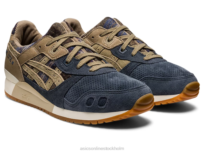 Asics gel-lyte iii og män D6D0736 asfalt/mink