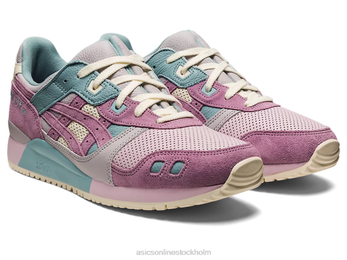 Asics gel-lyte iii og män D6D0943 knappt ros/rosenkvarts