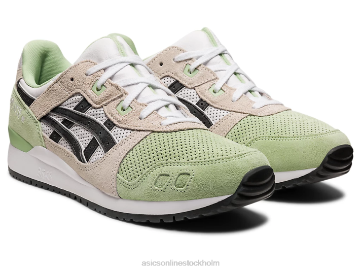 Asics gel-lyte iii og män D6D0964 jade/obsidian grå