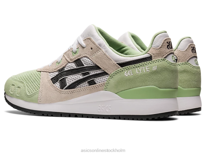 Asics gel-lyte iii og män D6D0964 jade/obsidian grå