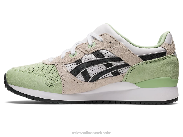 Asics gel-lyte iii og män D6D0964 jade/obsidian grå