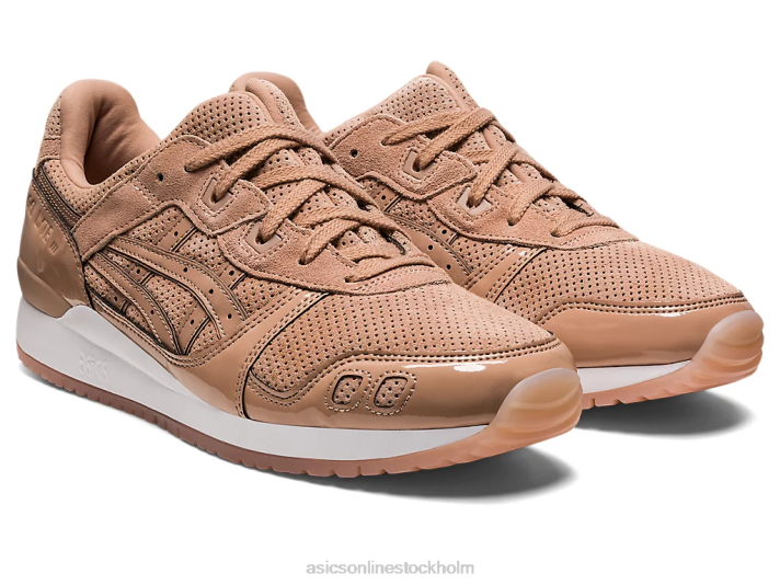 Asics gel-lyte iii og män D6D0977 dammig stäpp/dammig stäpp