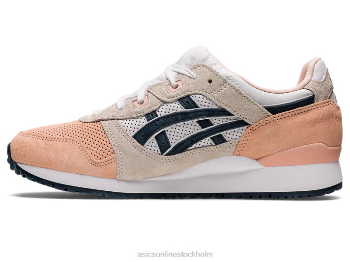 Asics gel-lyte iii og män D6D0987 bakad rosa/fransk blå