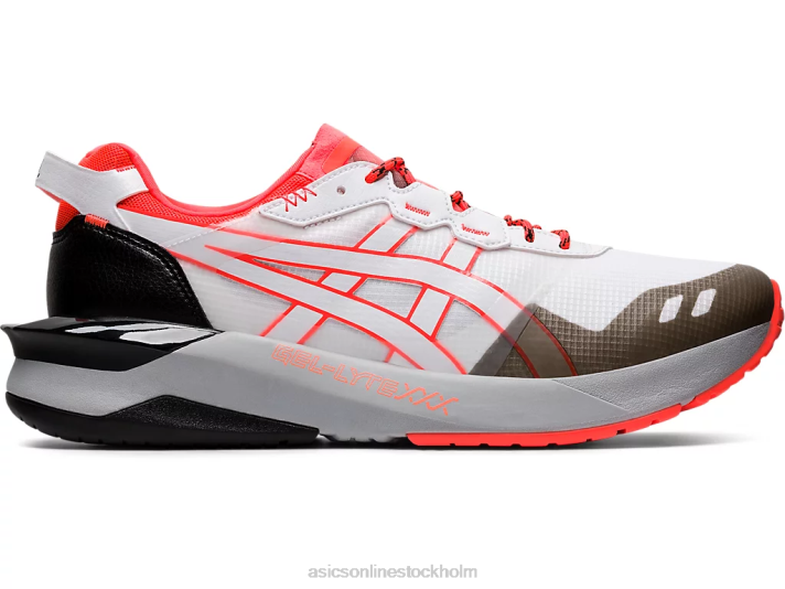 Asics gel-lyte xxx män D6D02092 vit/blixt korall