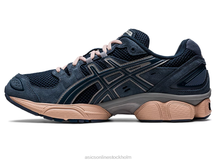 Asics gel-nimbus 9 män D6D01097 fransk blå/tarmac