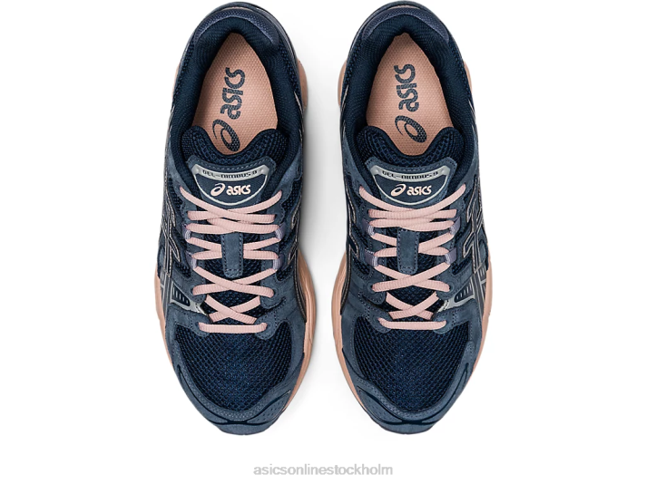 Asics gel-nimbus 9 män D6D01097 fransk blå/tarmac