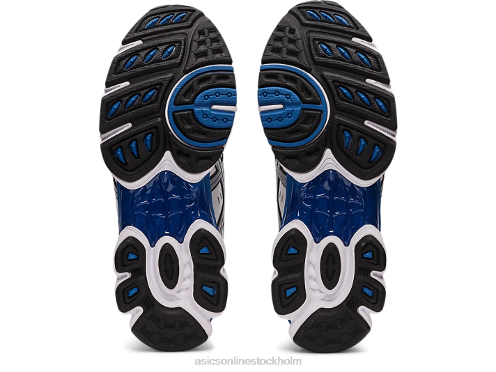 Asics gel-nimbus 9 män D6D01225 vit/lake drive