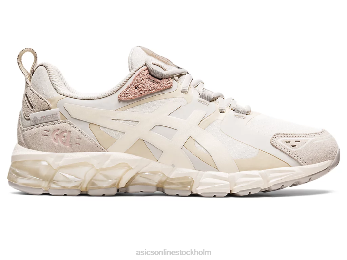 Asics gel-quantum 180 gtx män D6D01273 rökgrå/gräddfärgad