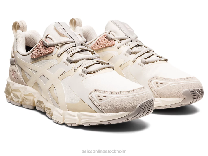 Asics gel-quantum 180 gtx män D6D01273 rökgrå/gräddfärgad