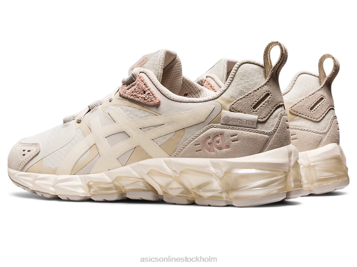 Asics gel-quantum 180 gtx män D6D01273 rökgrå/gräddfärgad