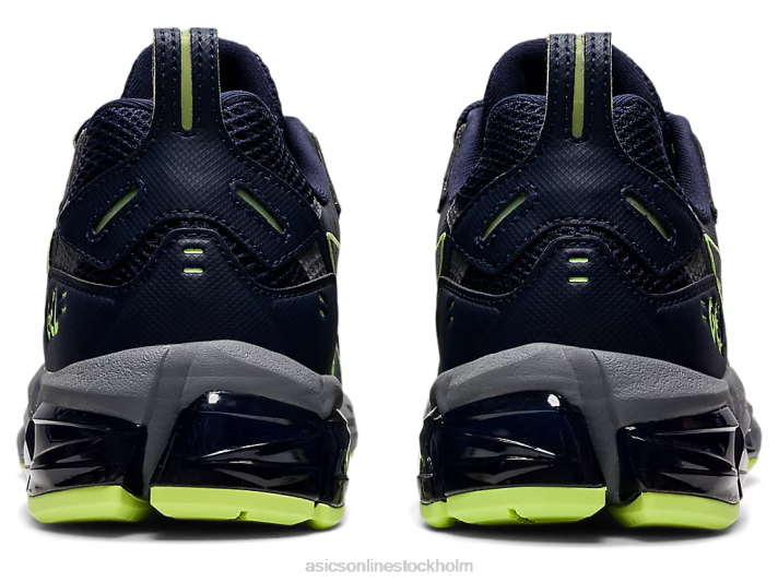 Asics gel-quantum 180 män D6D01260 midnatt/limegrön