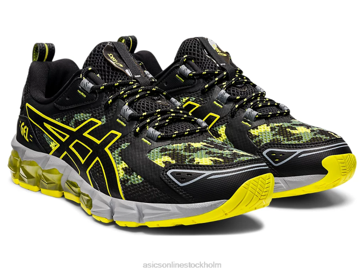 Asics gel-quantum 180 män D6D01264 svart/sur yuzu