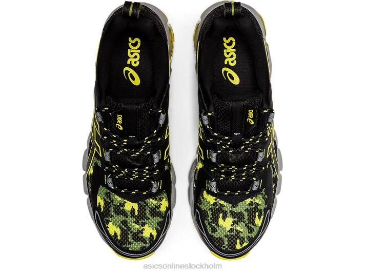 Asics gel-quantum 180 män D6D01264 svart/sur yuzu