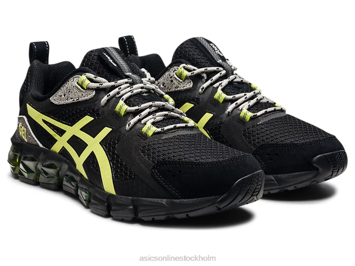 Asics gel-quantum 180 män D6D01544 svart/glödgul