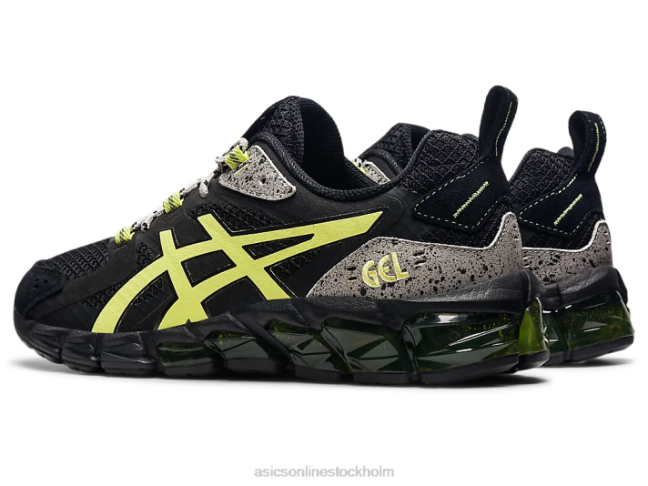 Asics gel-quantum 180 män D6D01544 svart/glödgul