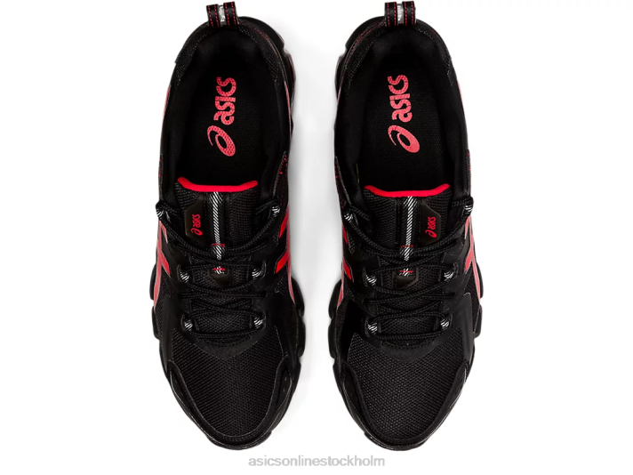 Asics gel-quantum 180 män D6D01875 svart/elektrisk röd