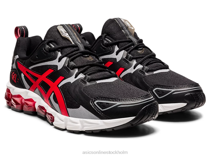 Asics gel-quantum 180 män D6D01959 svart/klassisk röd