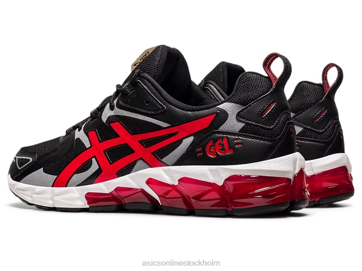 Asics gel-quantum 180 män D6D01959 svart/klassisk röd
