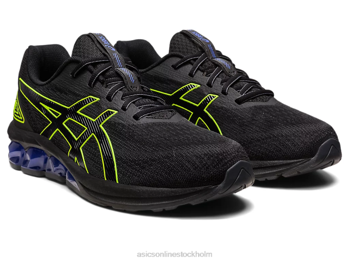Asics gel-quantum 180 vii män D6D0224 svart/säkerhetsgul