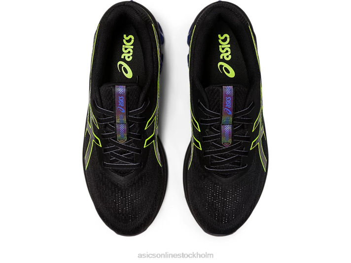 Asics gel-quantum 180 vii män D6D0224 svart/säkerhetsgul