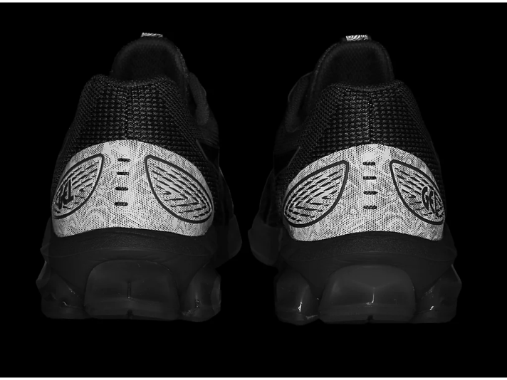 Asics gel-quantum 180 vii män D6D0224 svart/säkerhetsgul