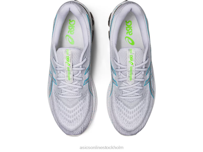 Asics gel-quantum 180 vii män D6D0269 vit/gunmetall