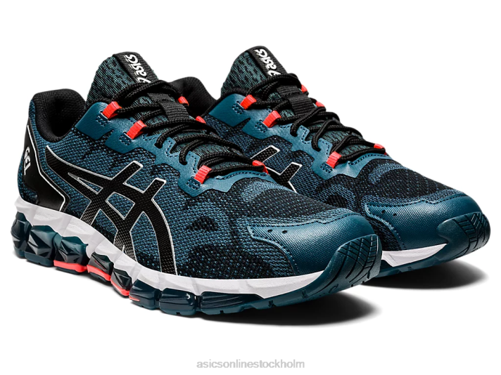 Asics gel-quantum 360 6 män D6D02049 magnetisk blå/svart