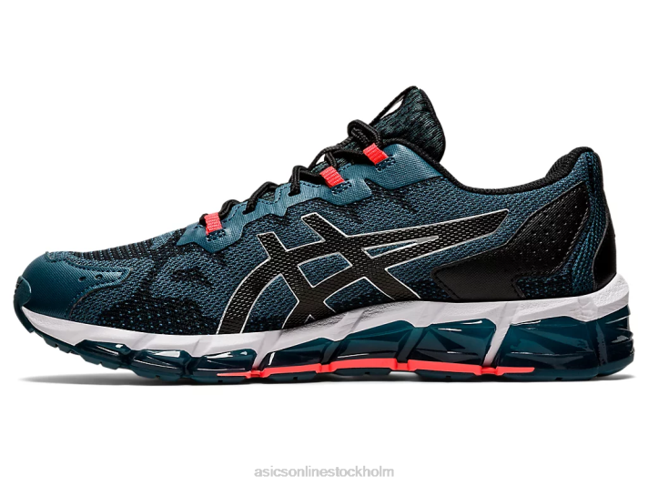 Asics gel-quantum 360 6 män D6D02049 magnetisk blå/svart